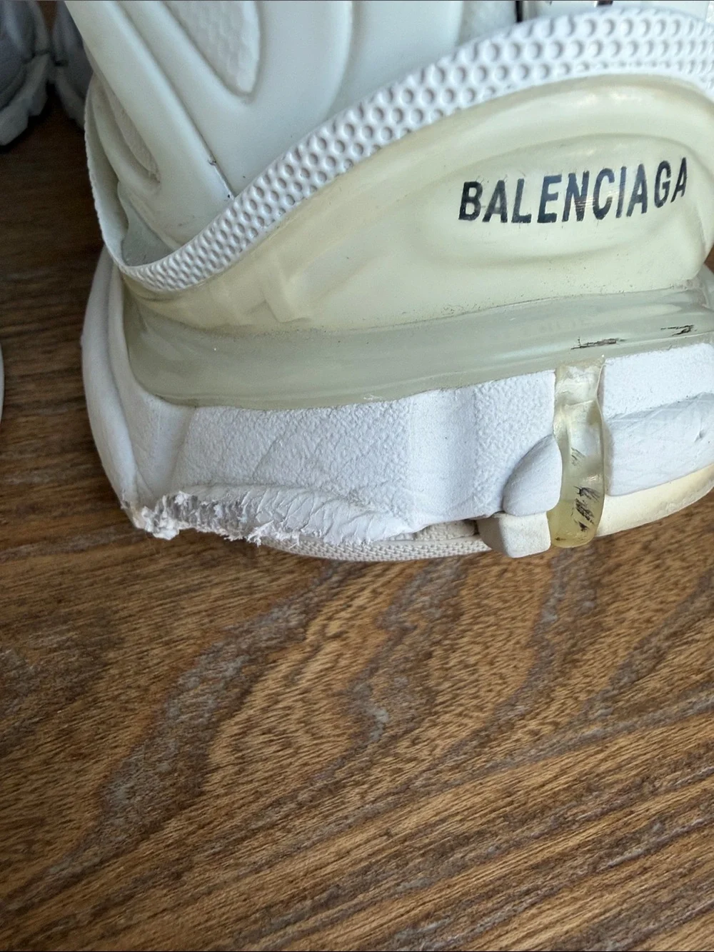 Balenciaga Men’s White Runner Sneakers